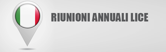 Riunioni Annuali LICE